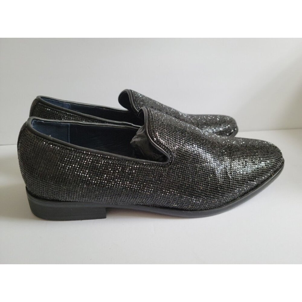 J75 Jump Black & Jewel Leather Sneakers 9